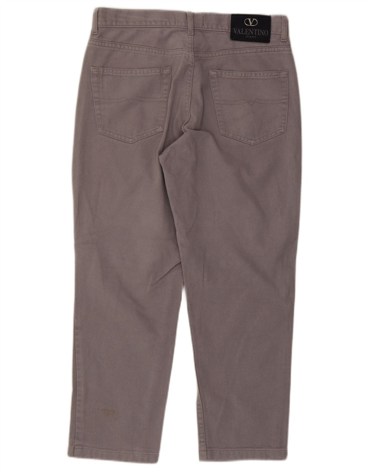 Valentino Jean droit W34 L26 gris coton homme