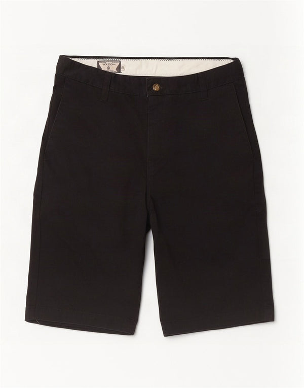 Volcom Short Chino Homme W30 Coton Noir Moyen