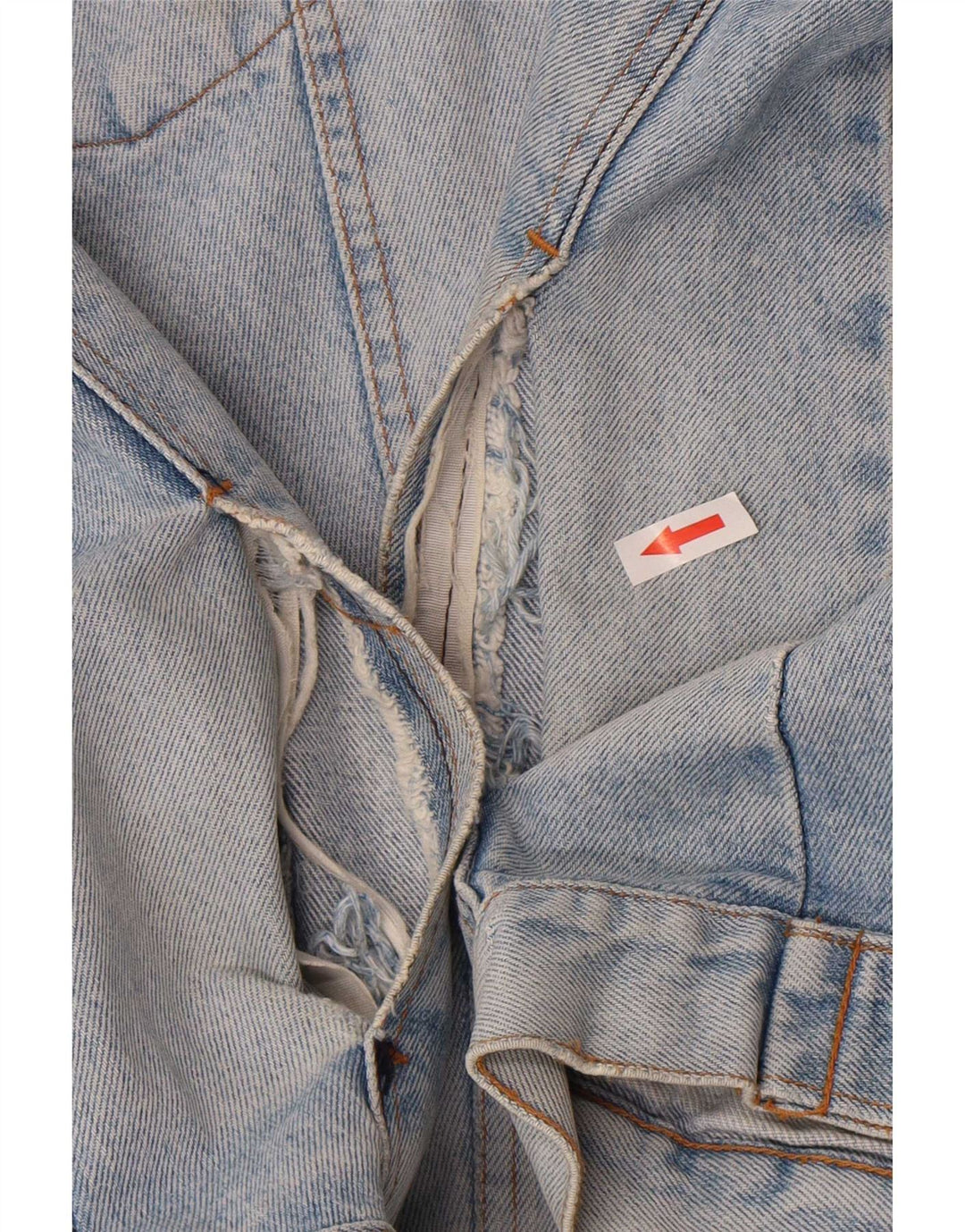 veste en denim homme vintage UK 40 Grand Bleu