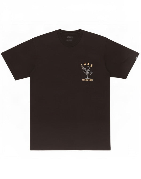 Vans T-shirt graphique coupe classique pour homme en coton noir moyen