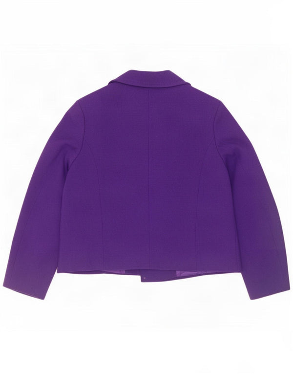 Marks & Spencer Caban surdimensionné pour femme UK 16 Large Violet