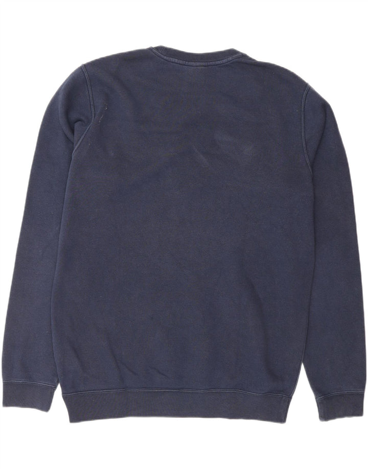 NIKE Sweat-Shirt Homme Bleu Marine Moyen Coton
