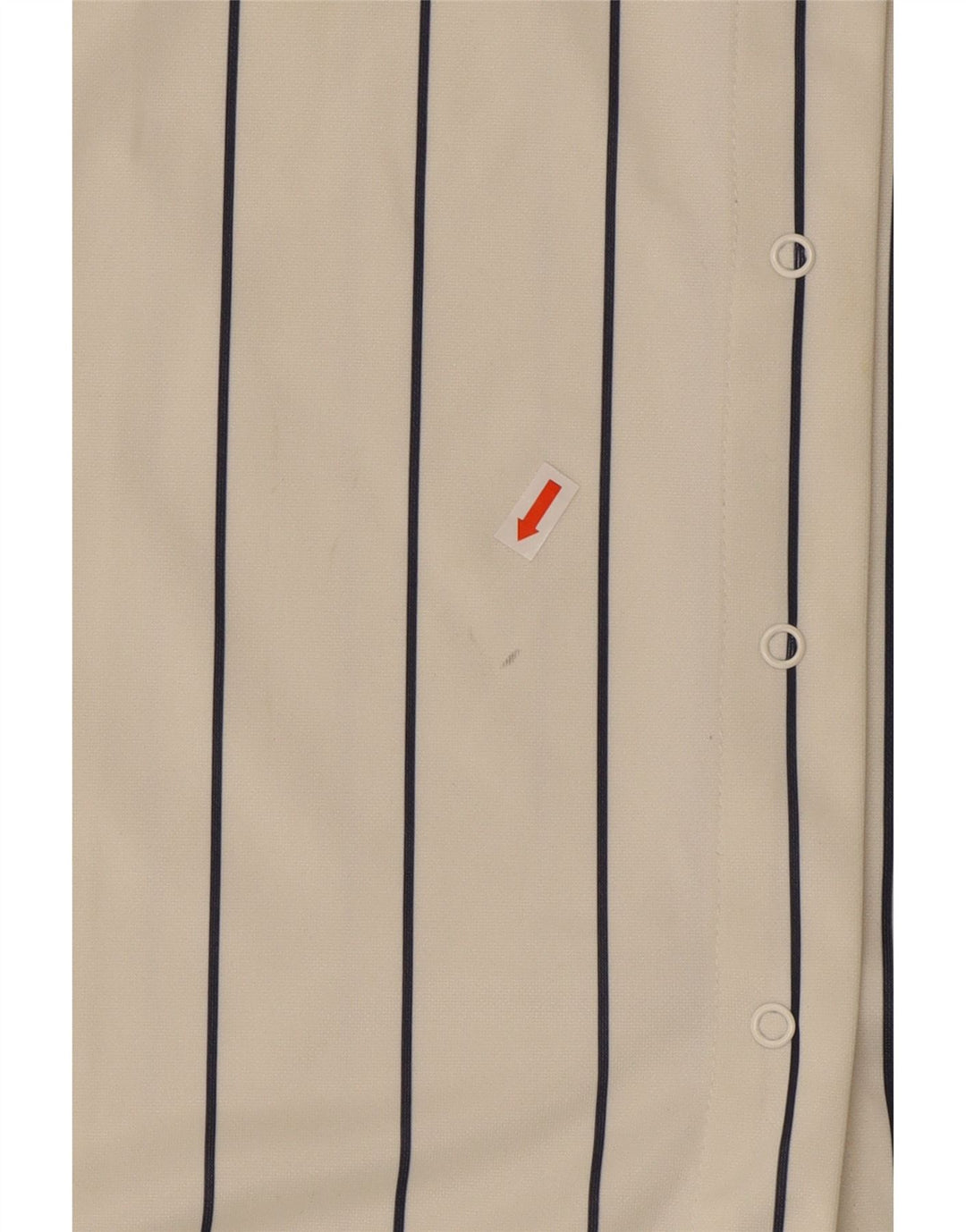 Fila Haut en jersey surdimensionné graphique pour femme UK 10 Petit blanc rayé