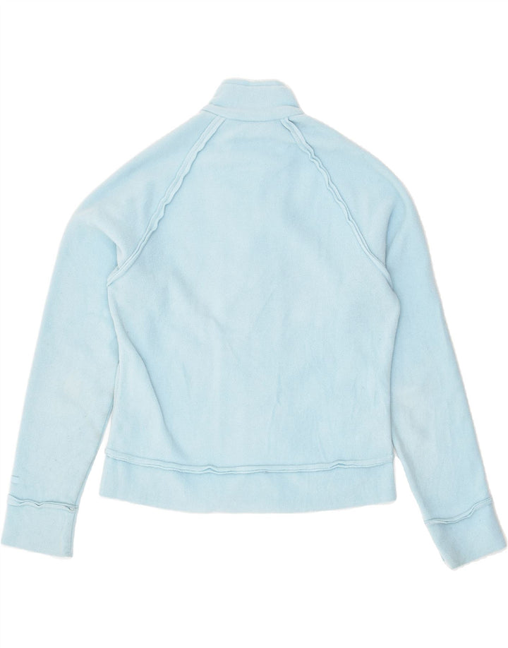FILA Womens Fleece Jacket UK 10 Small  Blue Polyester | Vintage Fila | Thrift | Second-Hand Fila | Used Clothing | Messina Hembry 