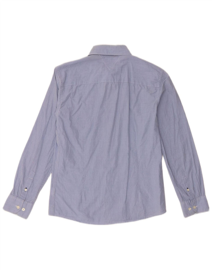 Tommy Hilfiger Chemise Garçon 14-15 Ans Bleu Vichy