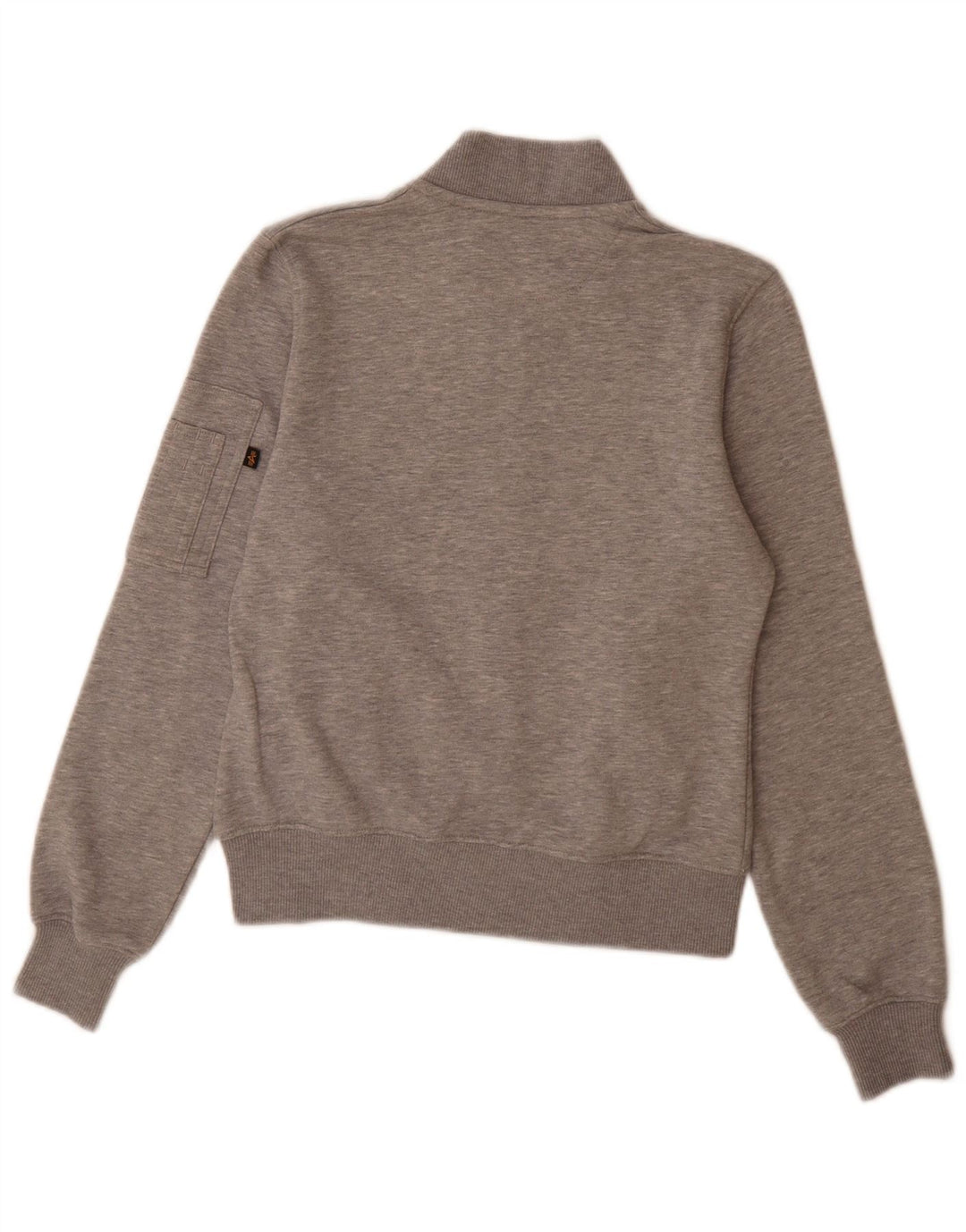 Alpha Industries Veste de survêtement pour homme XS en coton moucheté gris