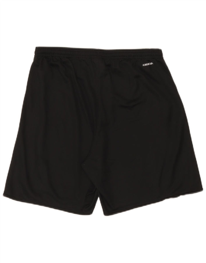 Adidas Short de sport Aeroready pour hommes, grand, noir, polyester
