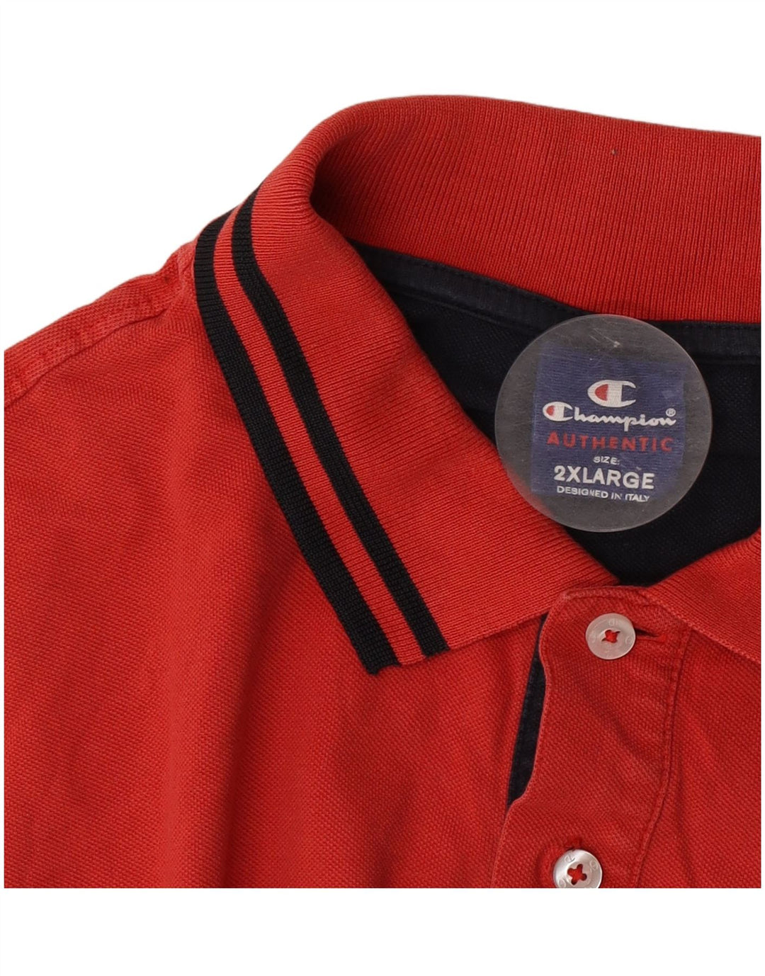 Champion Polo Homme 2XL Rouge
