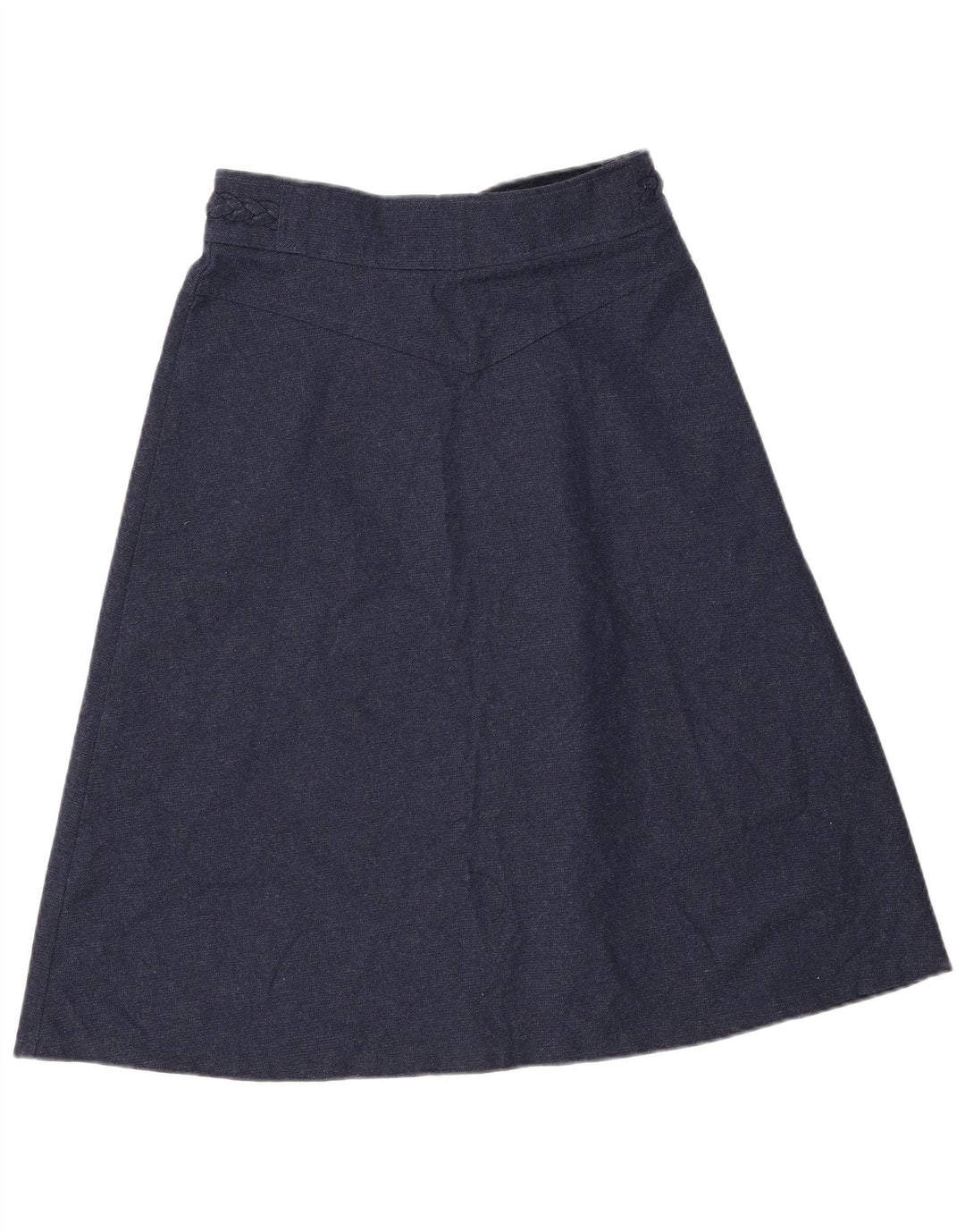 Brugi Jupe trapèze W30 pour femme en polyester bleu marine moyen