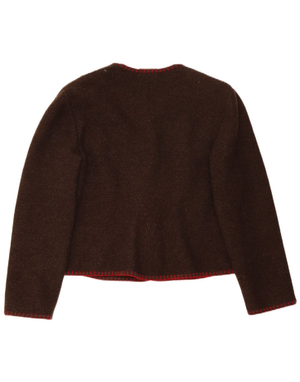 GEIGER Veste blazer à 7 boutons pour femme IT 44 Marron moyen