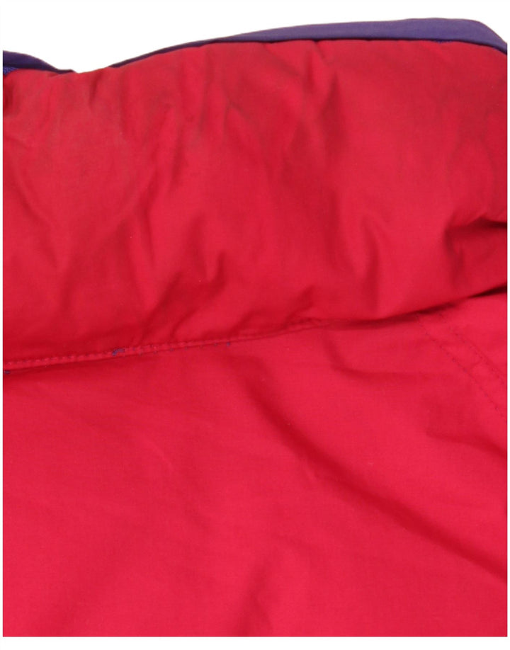 DIADORA Veste matelassée réversible surdimensionnée pour homme UK 42 XL Rouge Polyester