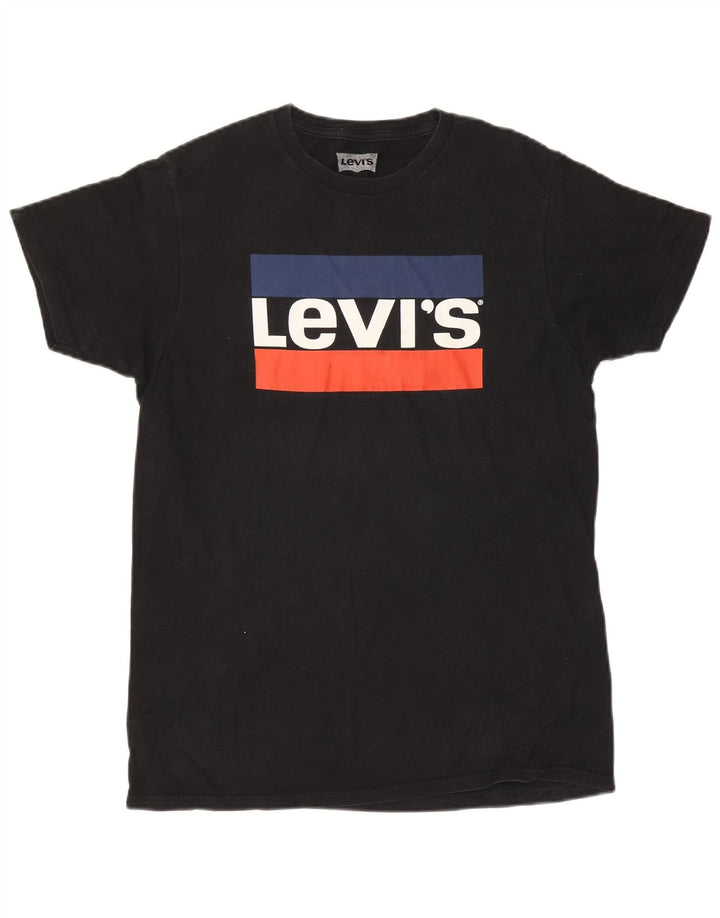 Levi's Tee-Shirt Graphique Homme Noir Moyen