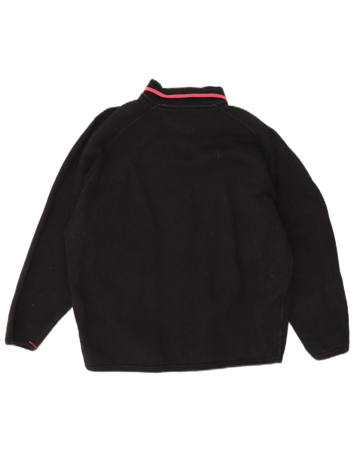 BEST COMPANY Sweat-shirt graphique surdimensionné pour femme UK 16 Large Noir