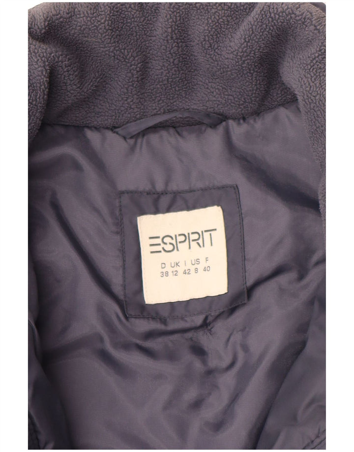 Esprit Manteau rembourré pour femme UK 12 Bleu marine moyen