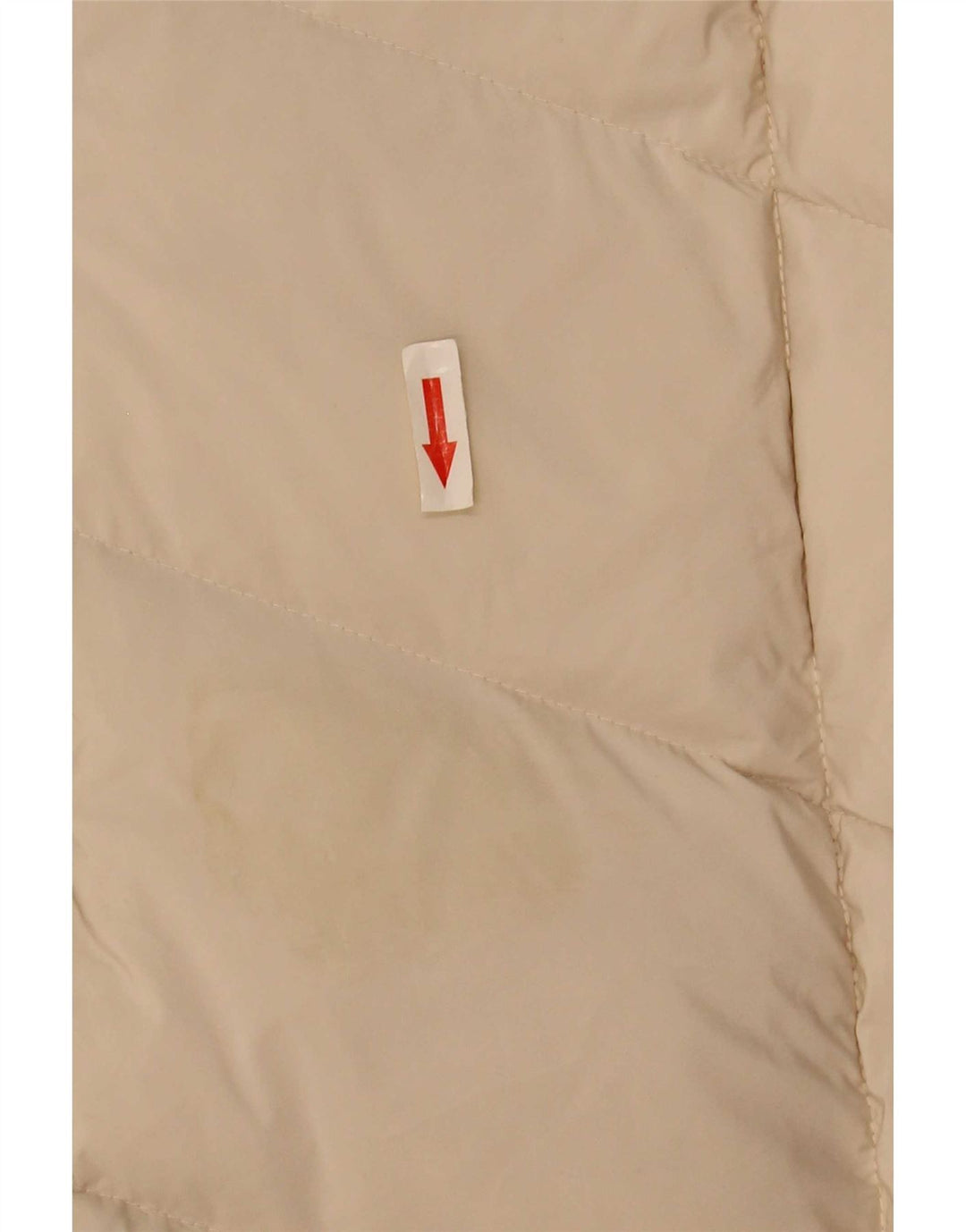 MOTIVI Manteau rembourré à capuche pour femme UK 12 Polyester beige moyen