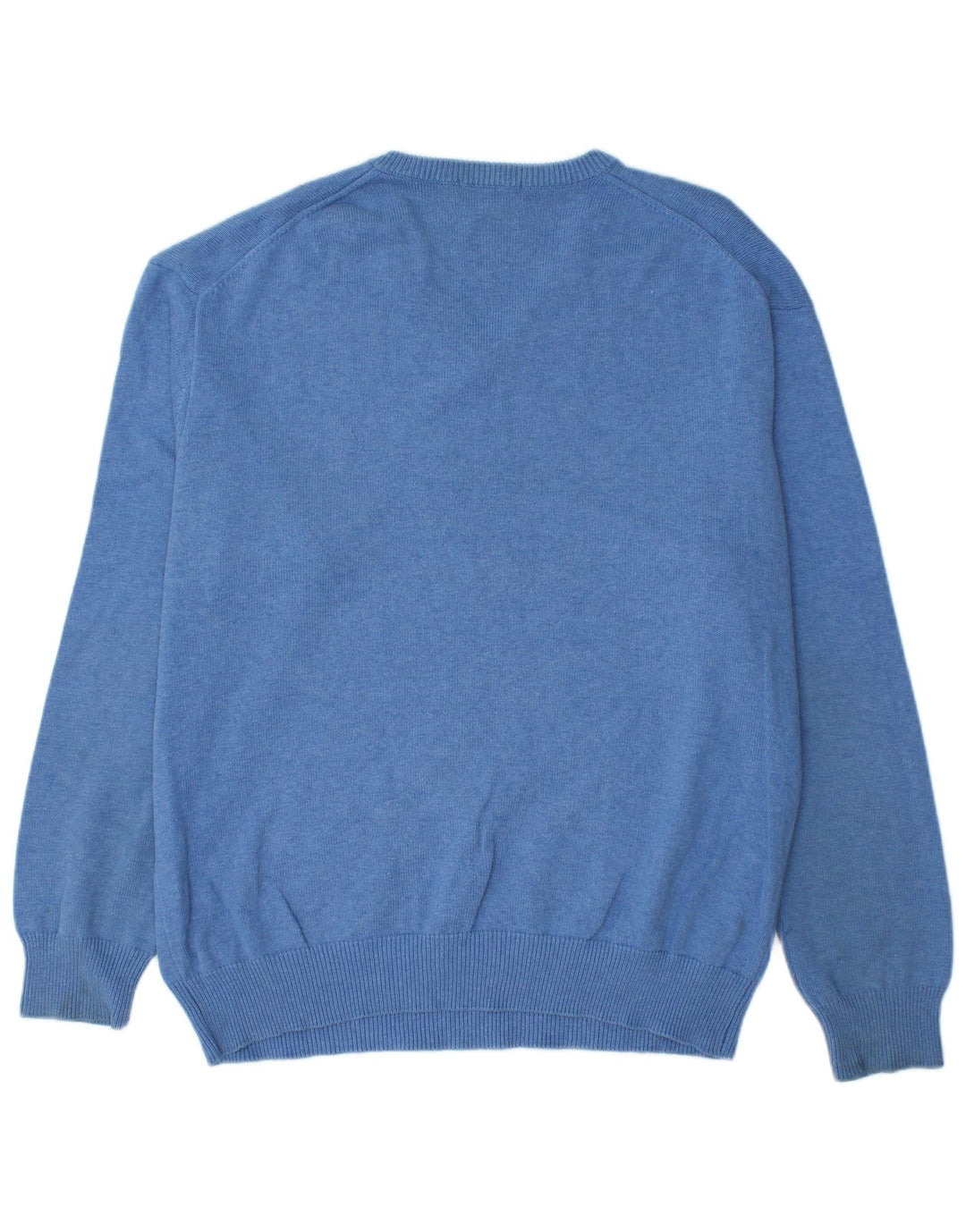 GANT Pull col V Homme XL Bleu Coton