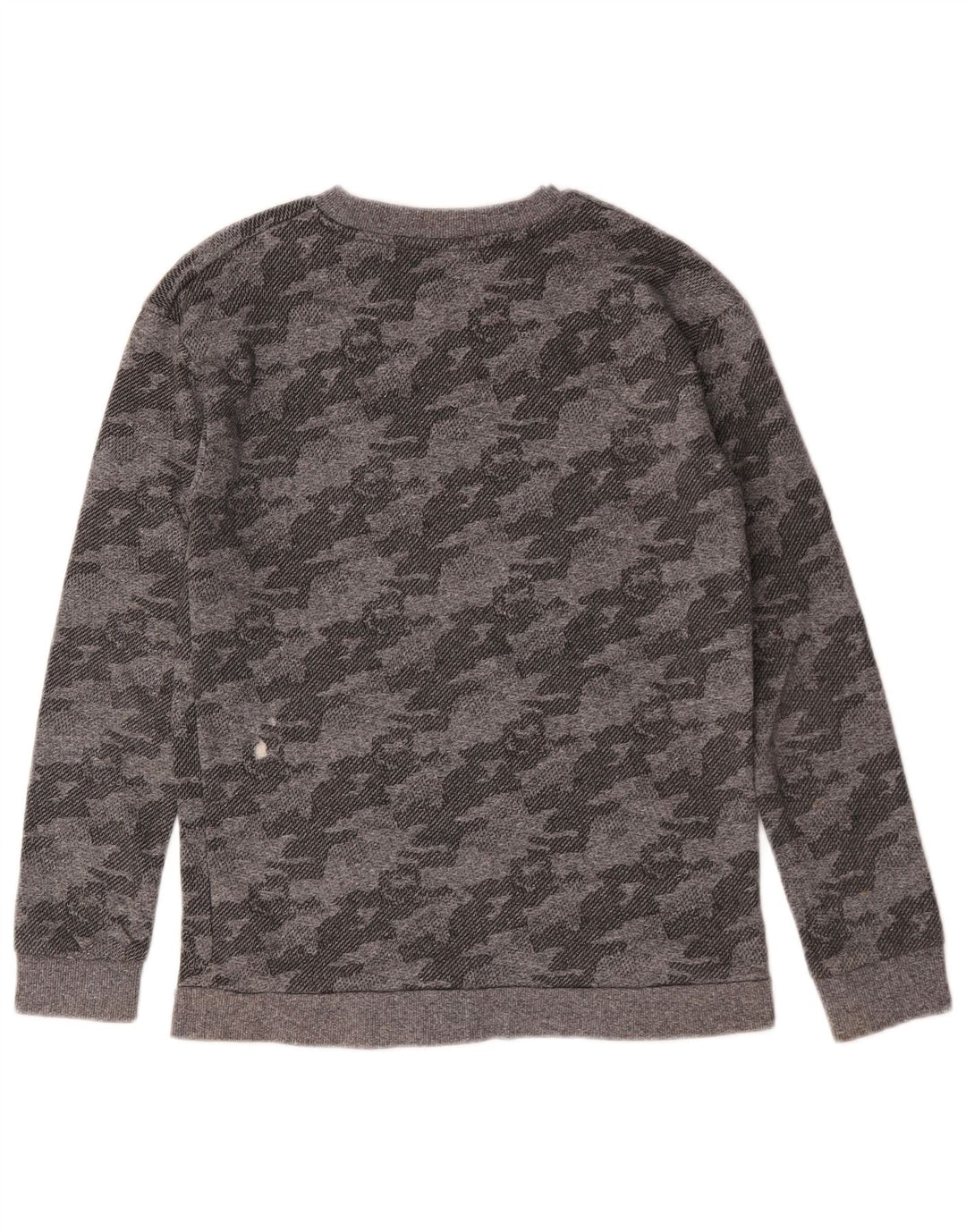 Marks & Spencer Sweat-Shirt Garçon 12-13 Ans Gris Camouflage Coton