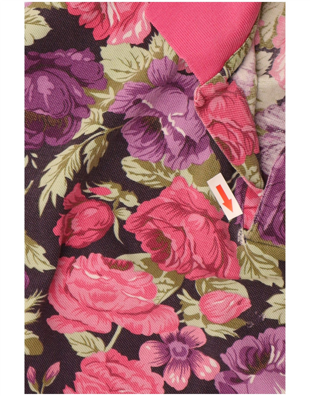 CHAMBERS Polo Femme UK 16 Grand Violet Floral