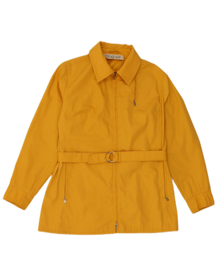 Bogner Veste utilitaire pour femme UK 12 Coton jaune moyen
