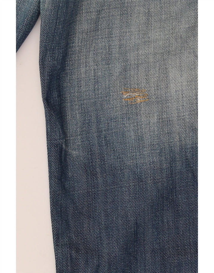 Calvin Klein Femme Bermuda Denim Short W26 Petit Bleu Coton