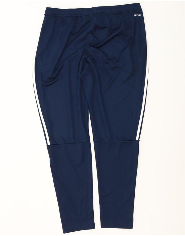 Adidas Pantalon de survêtement Aeroready pour homme XL Bleu marine Polyester