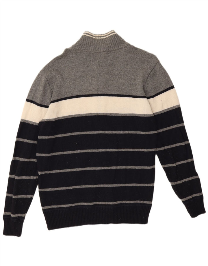 North Sails Pull Cardigan Homme XL Gris Colorblock Laine