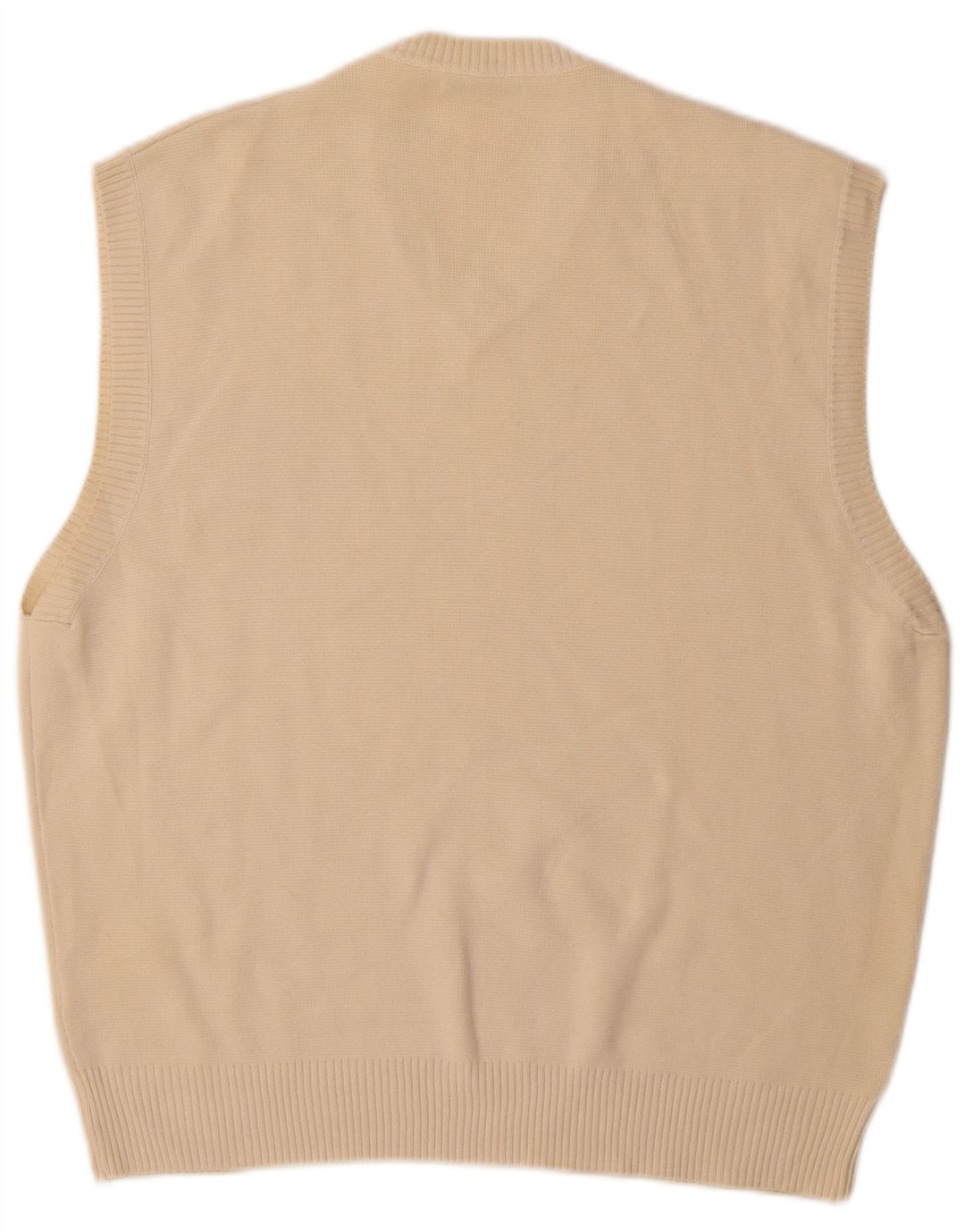 Zara Homme Gilet Débardeur Grand Coton Beige
