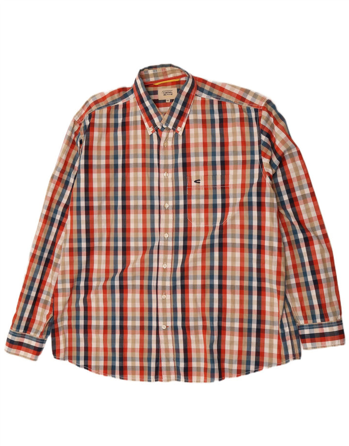 Camel Active Chemise à Carreaux Homme 2XL Coton à Carreaux Multicolore