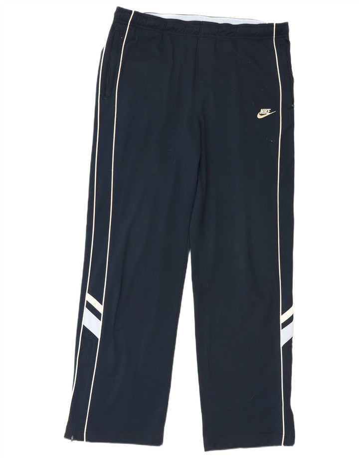 Nike Pantalon de survêtement pour homme Large Bleu marine Polyester