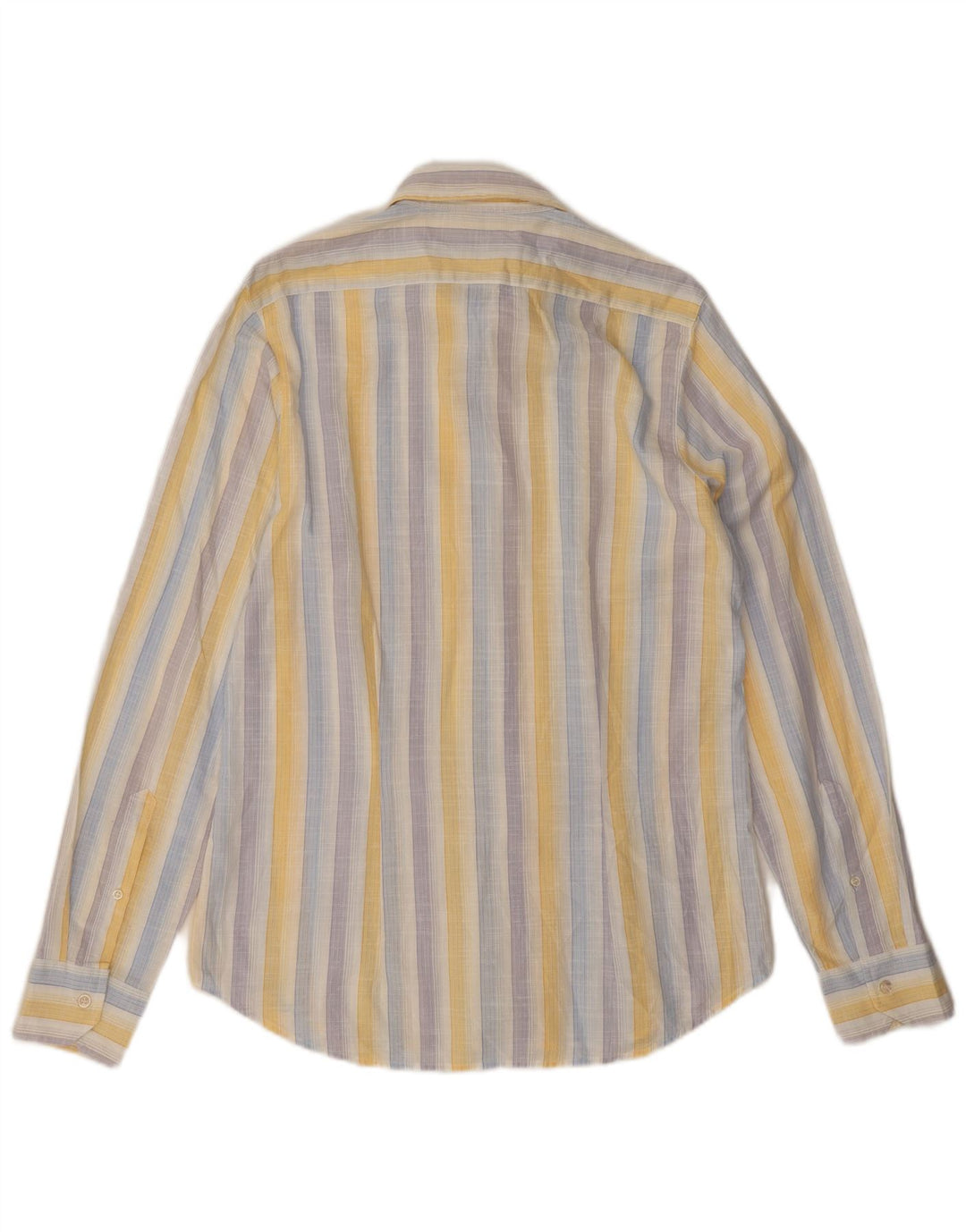 Benetton Chemise Medium Multicolore Rayé Homme
