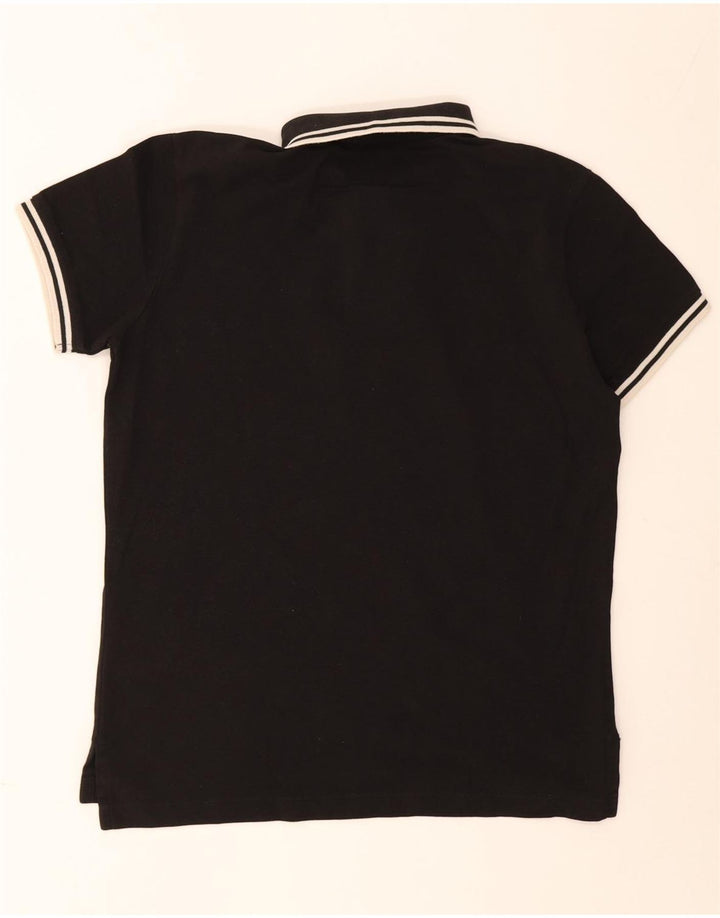 Jeckerson Polo Homme Coton Rayé Noir Moyen