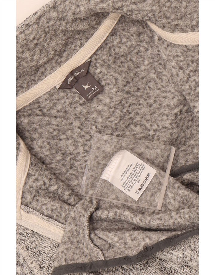 Eddie Bauer Veste de survêtement pour femme UK 14 Polyester moucheté gris moyen