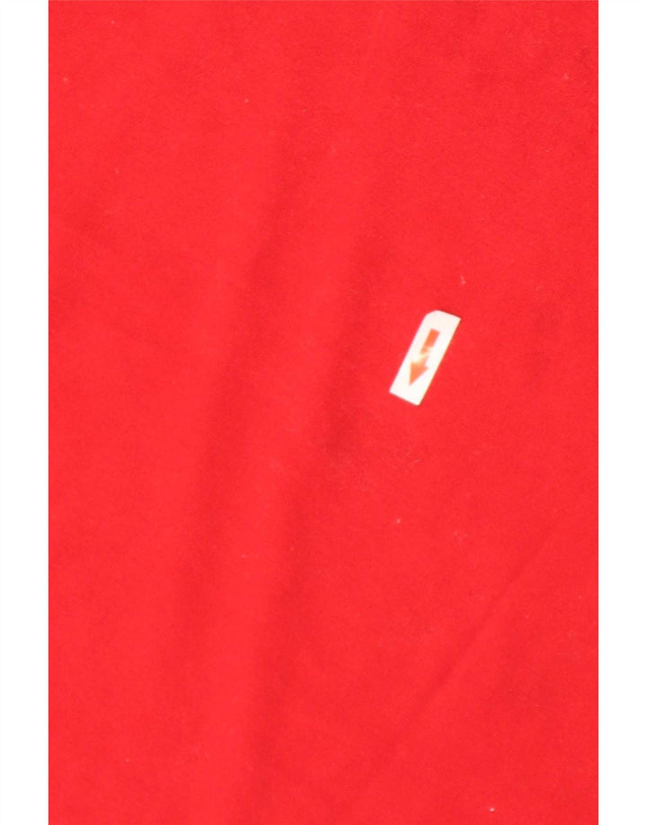 Adidas T-Shirt Graphique Homme Rouge Moyen Coton