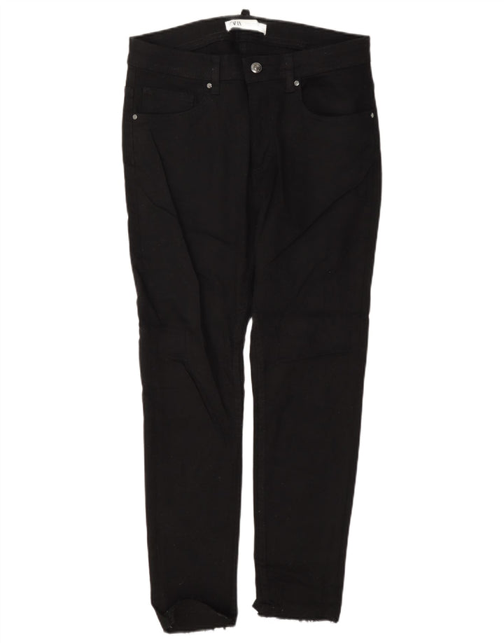 Zara Jean Slim Homme EU 38 Petit W30 L25 Coton Noir