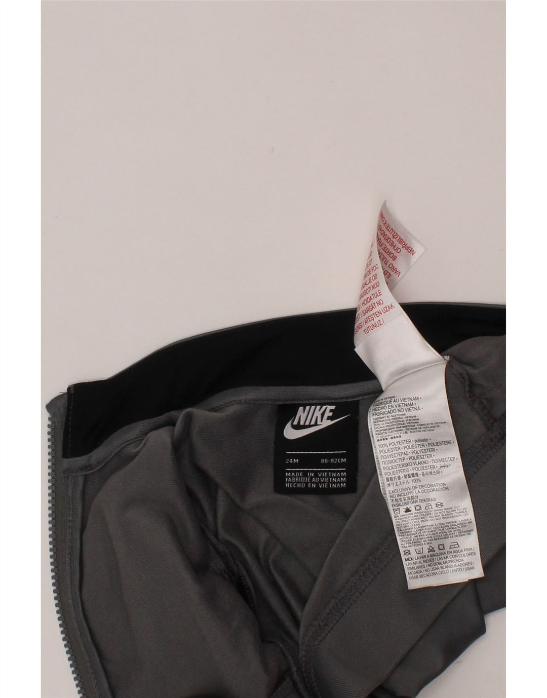 NIKE Veste de survêtement graphique pour bébé garçon 18-24 mois Gris Colorblock