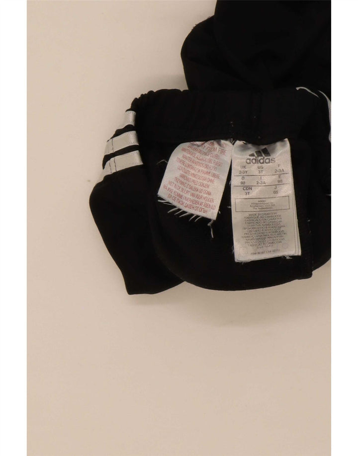 Adidas Pantalon de survêtement garçon Joggers 2-3 ans Noir Polyester