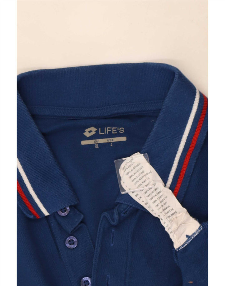 Lotto Polo Homme Grand Bleu