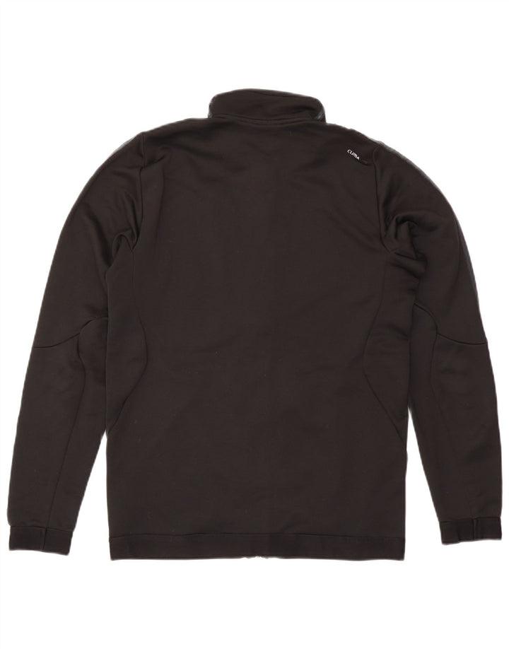 Adidas Hommes Climalite Survêtement Top Veste Petit Noir Polyester Halloween