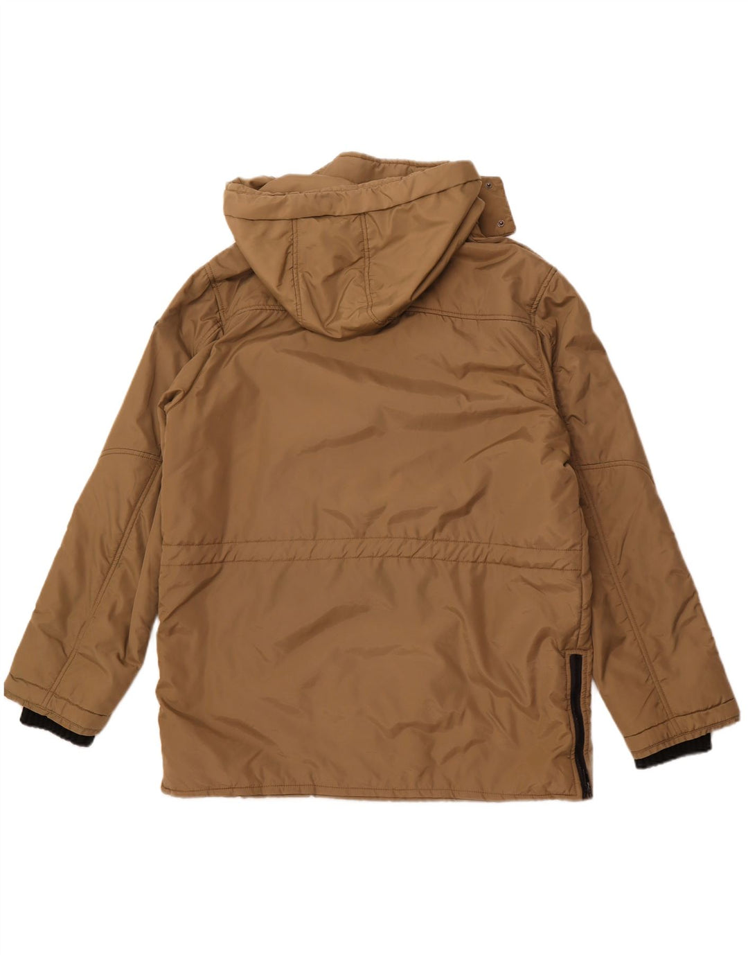 ASTROLABIO Veste matelassée à capuche pour homme UK 42 XL Nylon marron