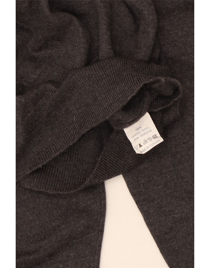 Calvin Klein Jeans Pull Cardigan Homme Gris Moyen Laine