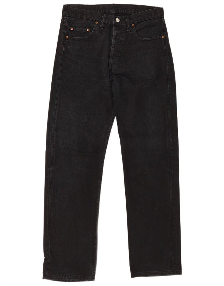 LEVI'S Jean Droit 501 Homme W32 L32 Noir Coton