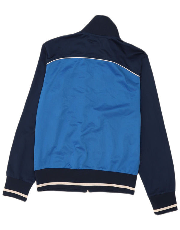 Diadora Veste de survêtement pour homme UK 34 XS Bleu marine Colorblock Polyester