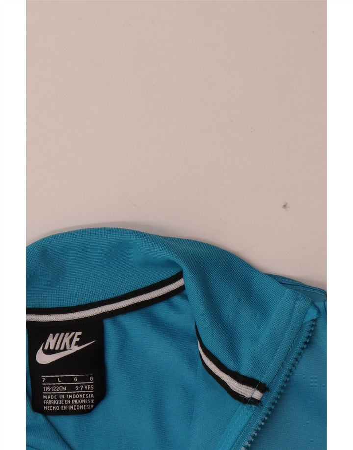 Veste de survêtement Nike Graphic pour garçon, 6-7 ans, grand, bleu, colour block