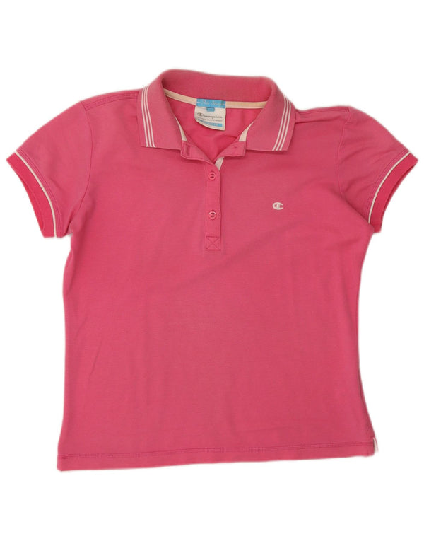 Champion Polo Heritage Fit pour femme UK 14 Coton rose moyen