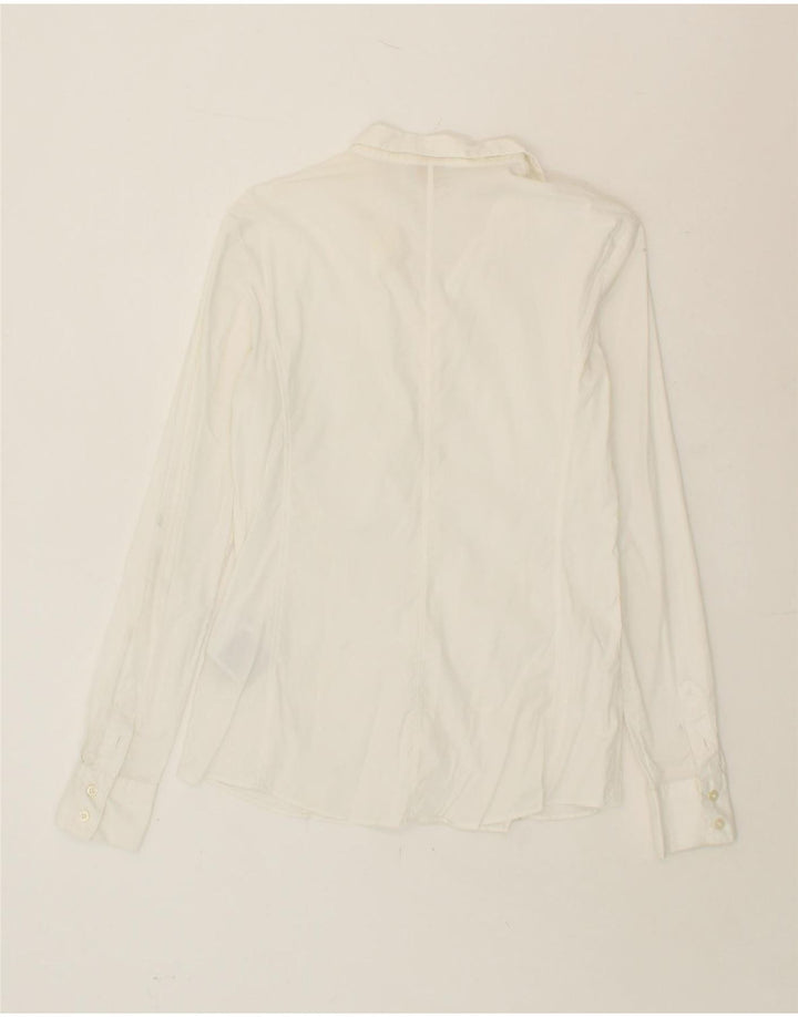 FAY Womens Shirt UK 12 Medium White Cotton Vintage Fay and Second-Hand Fay from Messina Hembry 