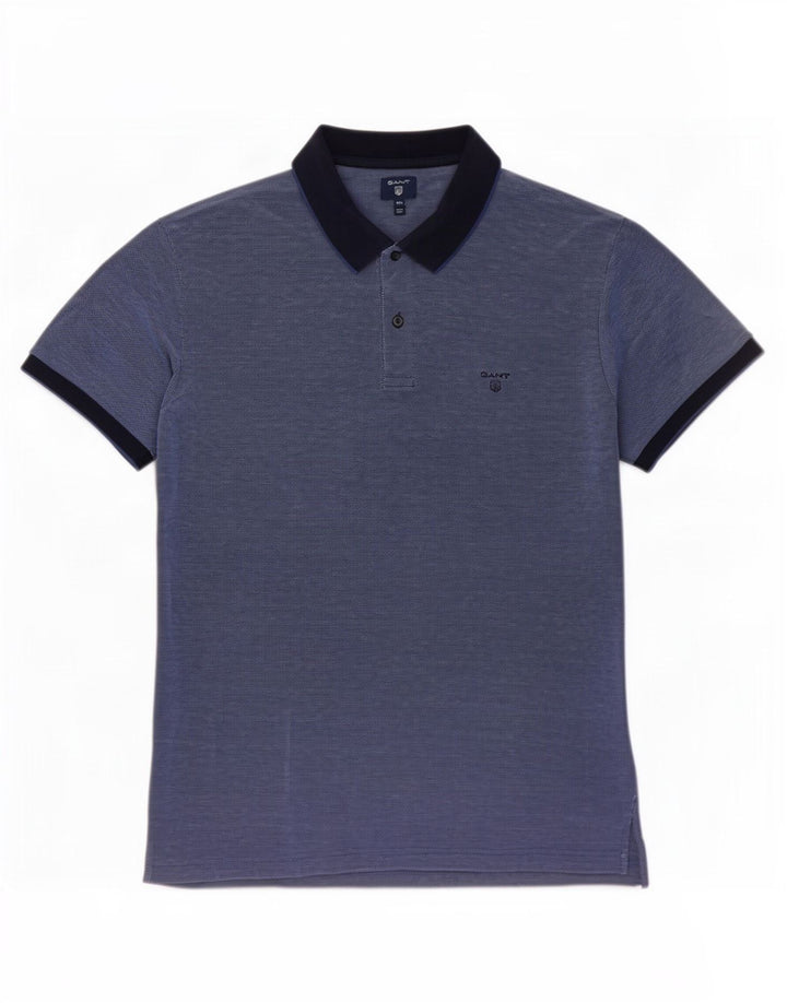 Gant Polo Homme 2XL Bleu Marine Coton