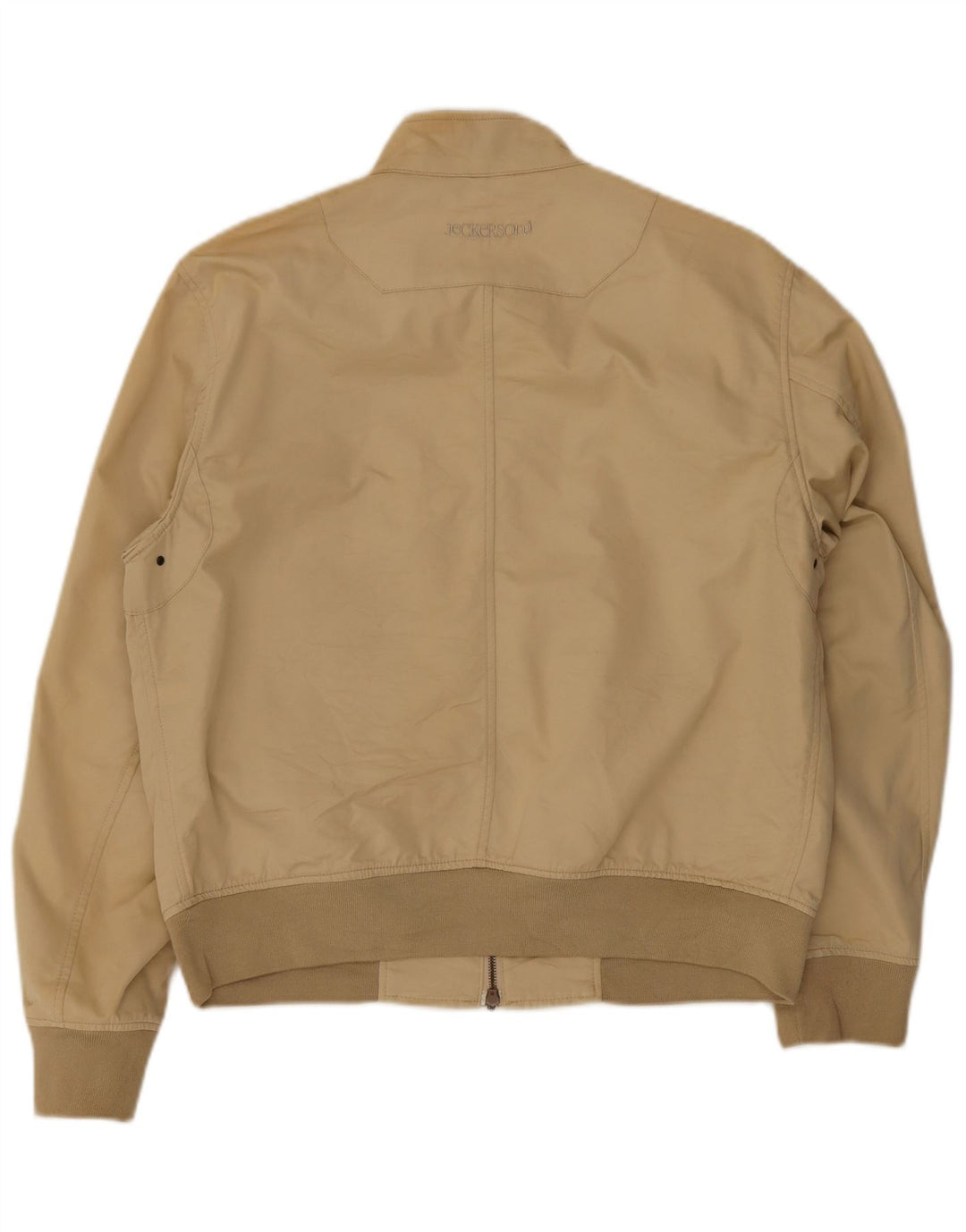 Jeckerson Veste Bomber Homme UK 42 XL Coton Beige
