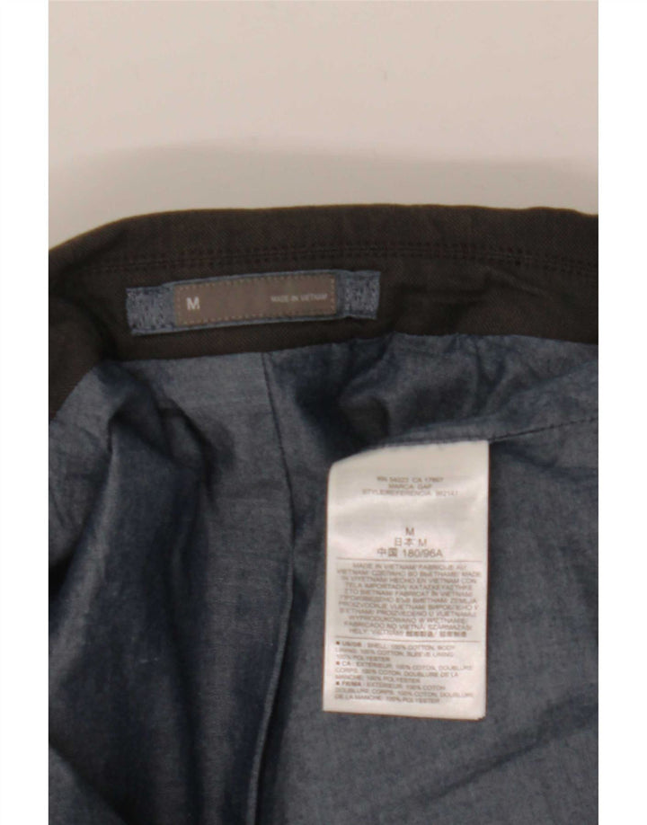 Gap Veste Blazer 2 Boutons Homme UK 38 Gris Moyen Coton