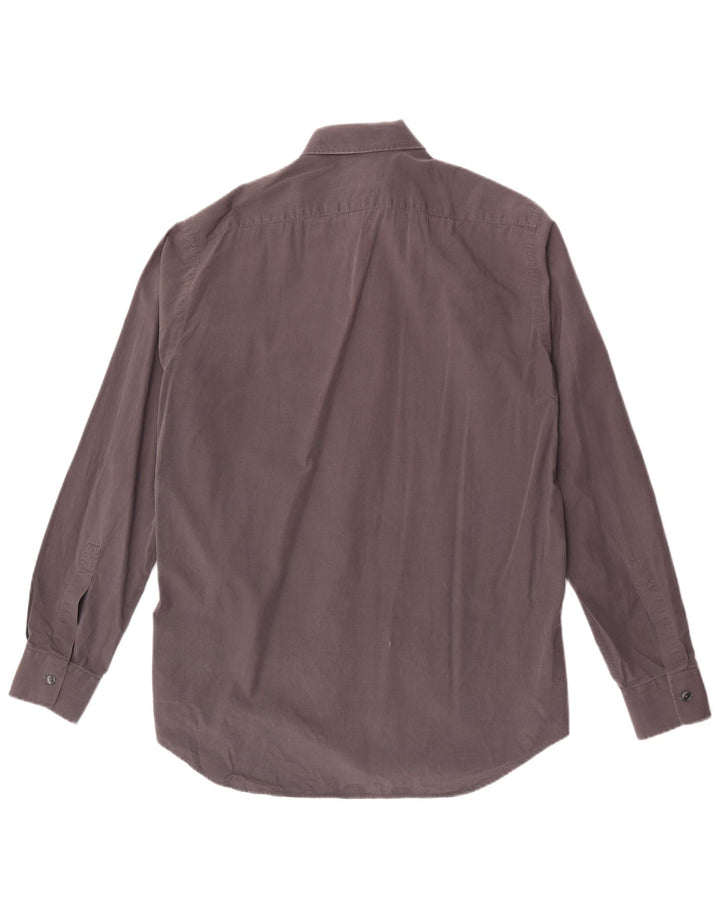 CALVIN KLEIN Chemise Homme Taille 42 Grand Coton Gris