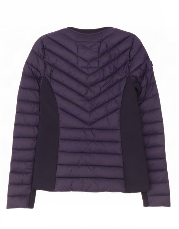 Hollister Veste matelassée pour femme UK 6 XS Bleu marine Nylon